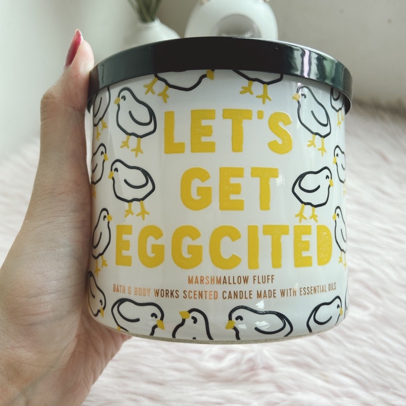 Marshmallow Fluff 3wick Candle Bath & Body Works Shopee Philippines