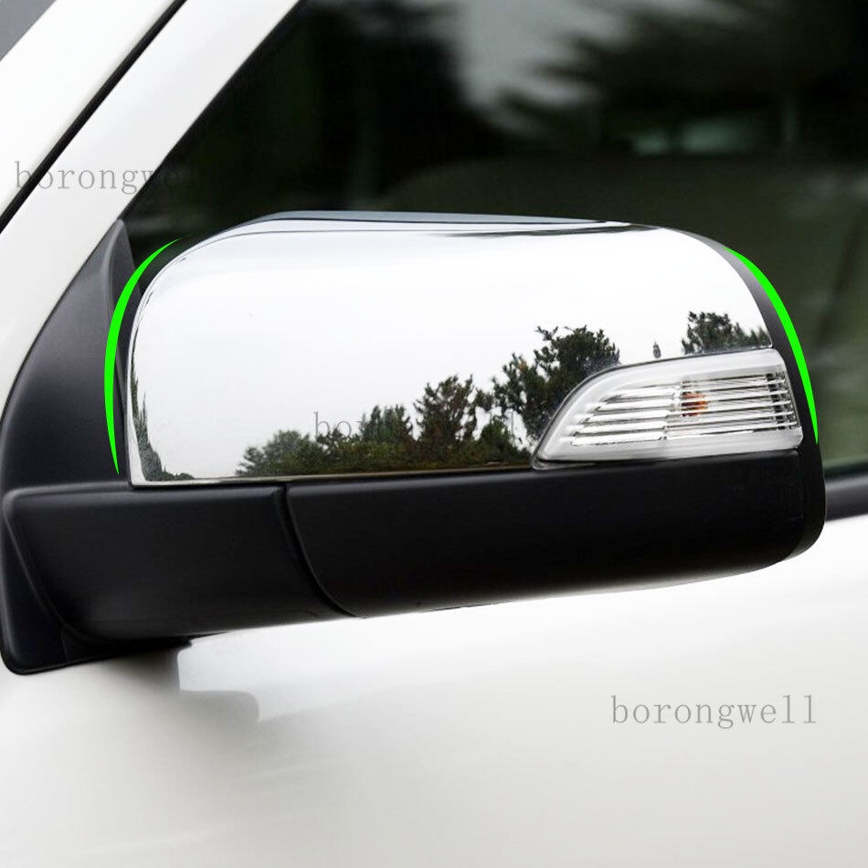 ABS Chrome Car Side Mirror Covers for Ford Everest Ranger 2015-2018 ...