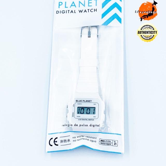 DAISO DIGITAL WATCH BLUE PLANET