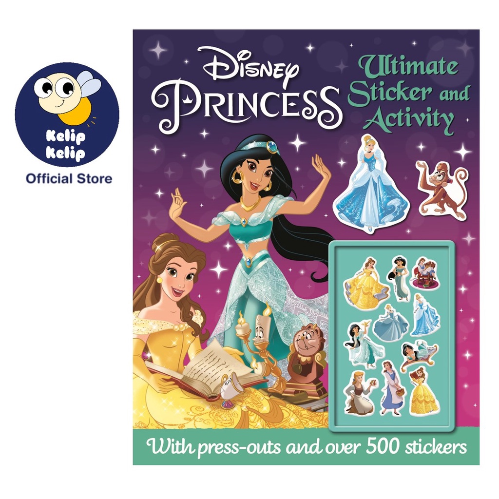 Disney Princess Ultimate Sticker And Activity Book With Activities ...