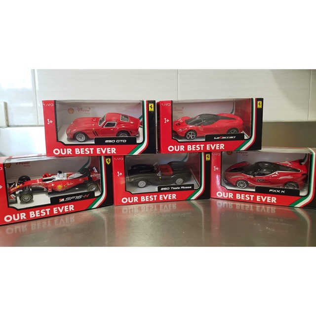 Shell ferrari hot sale diecast