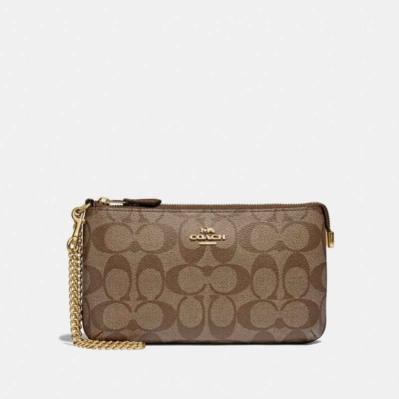 Coach Signature Wrist Pouch | Shopee Philippines