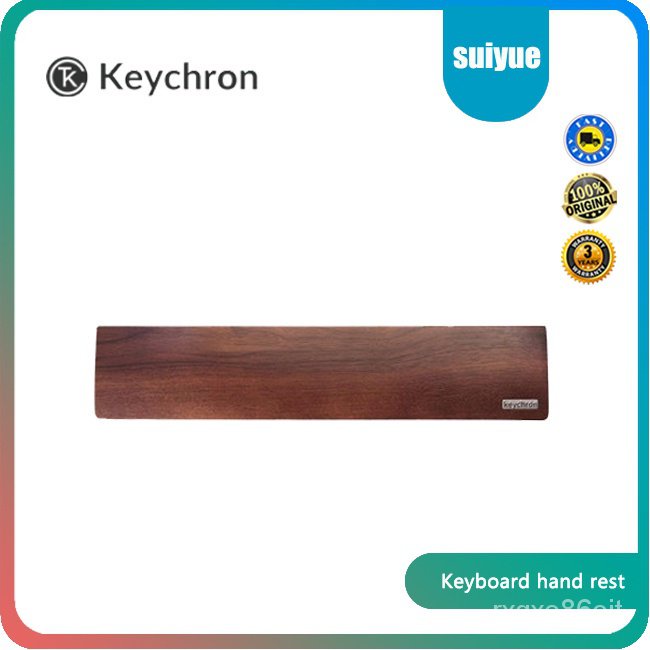Keychron mechanical keyboard walnut palm rest, wrist rest, solid wood suitable for K2/K4/K6/K8
