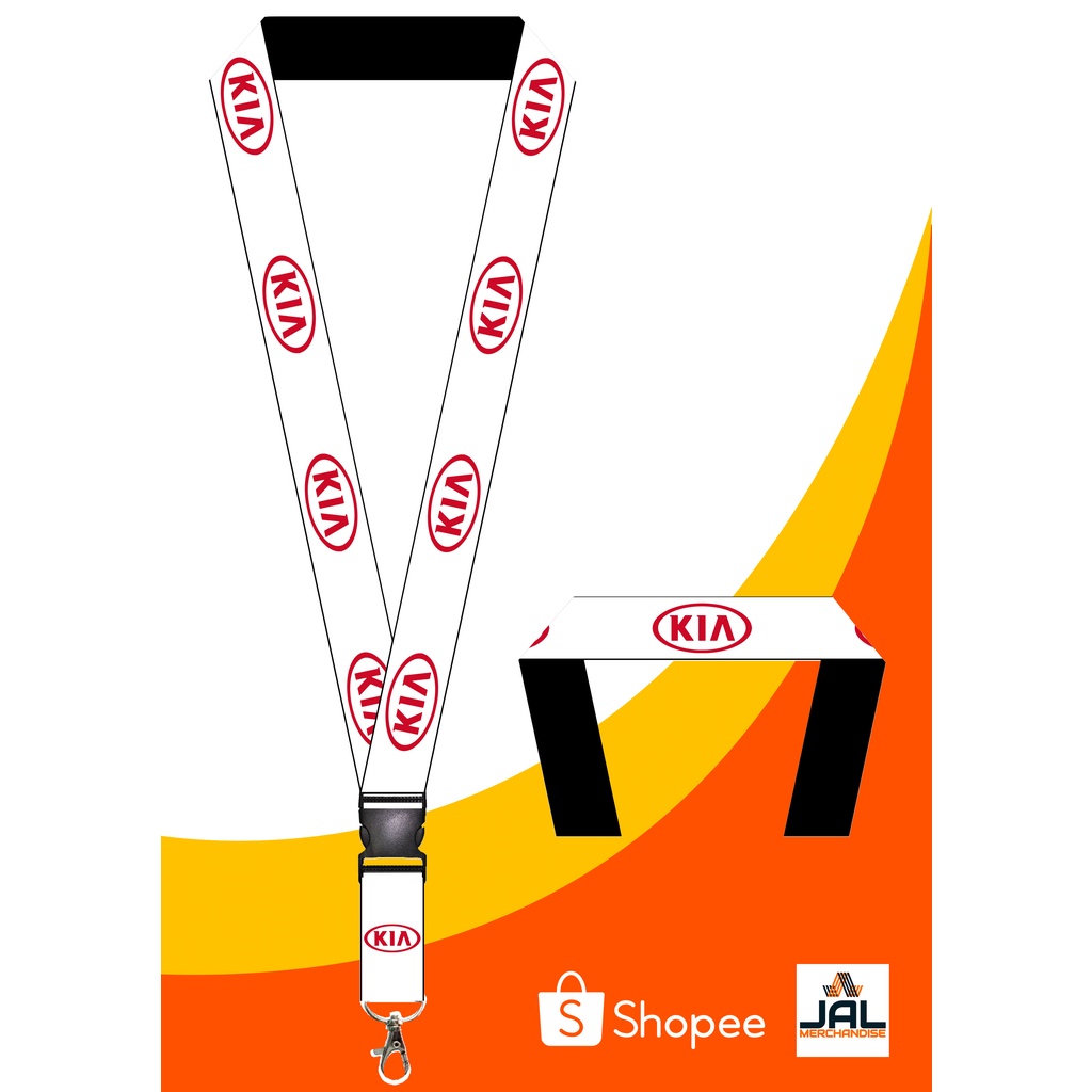 KIA ID lace design / ID lanyard | Shopee Philippines