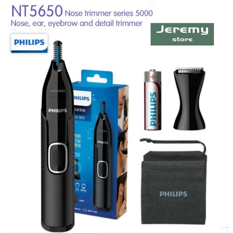 Philips Series 5000 NT5650/16 Nose, Ear and Eyebrow Trimmer with Detail