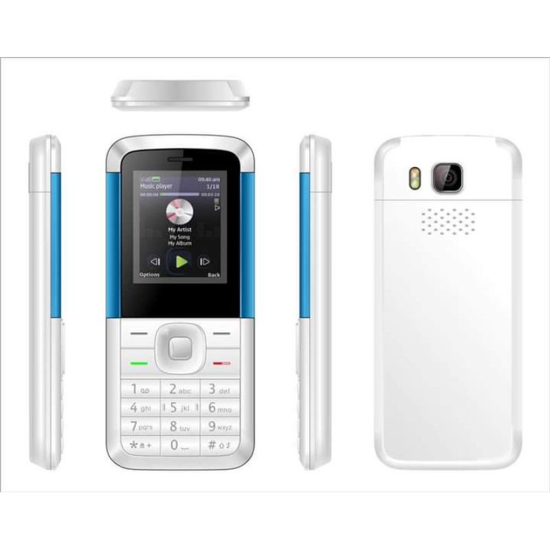 Keypad Basic phone Dual Sim Wahtsapp Facebook Flash light Camera FM ...