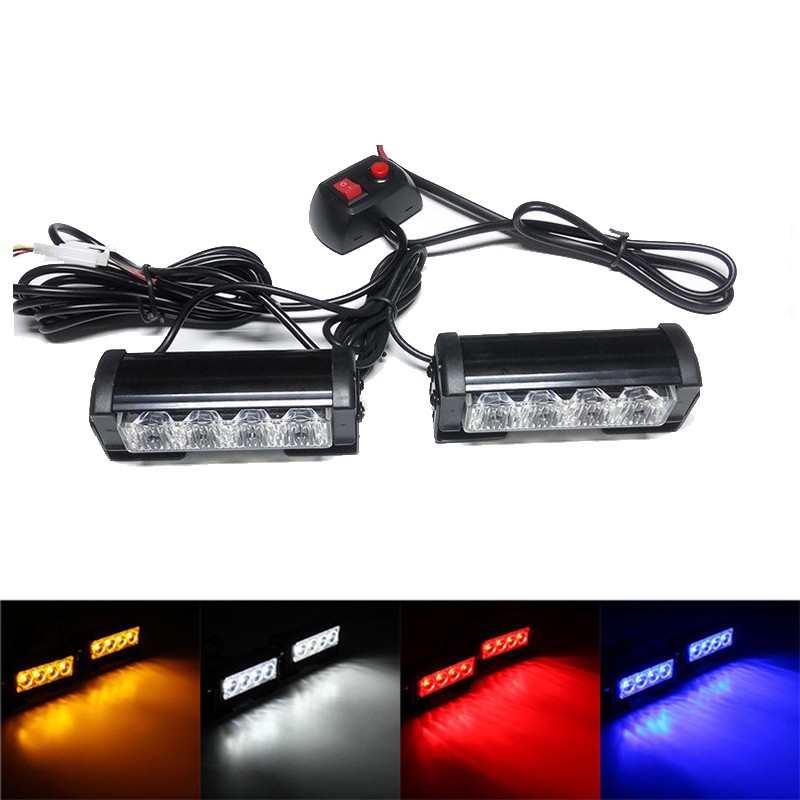 TD motoCar Grille Truck Led Strobe Light Flashing Lamp Caution Flasher ...