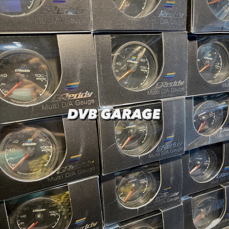 Greddy MULTI D/A GAUGE PREMIUM - INDICATOR RPM VOLTS VACUUM OIL WATER ...