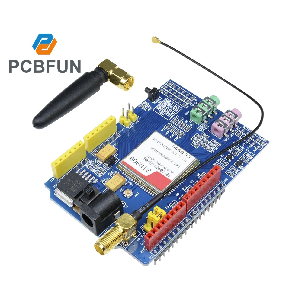 Pcbfun Sim900 850/900/1800/1900 Mhz Gprs/Gsm Development Board Module ...