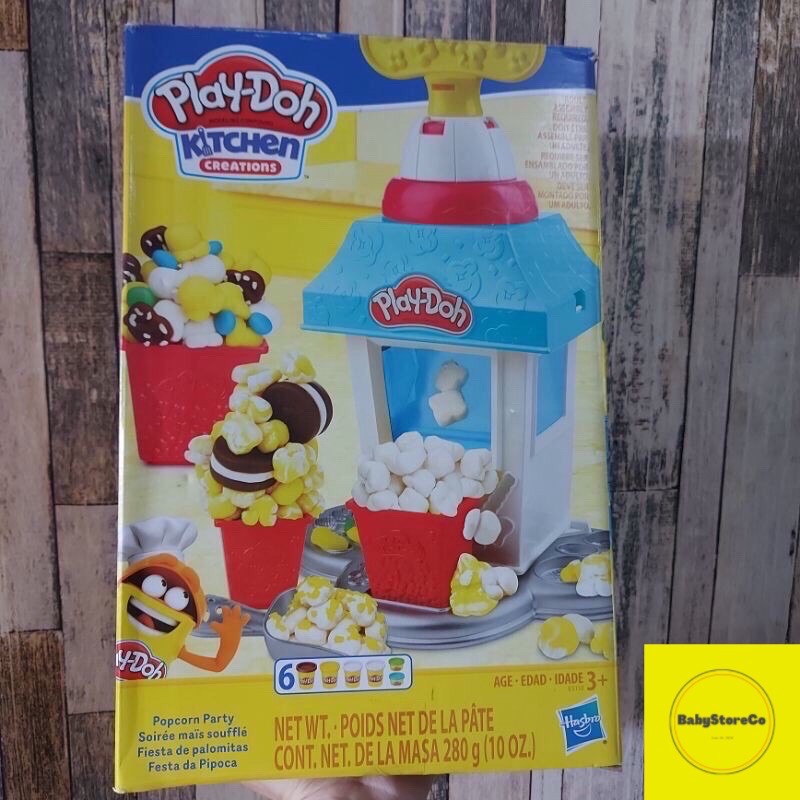 Play-Doh Kitchen Creations Popcorn Party Play Food Set