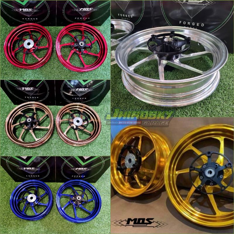 Mos Mags Forged Wheel for Yamaha Xmax 300 | Shopee Philippines