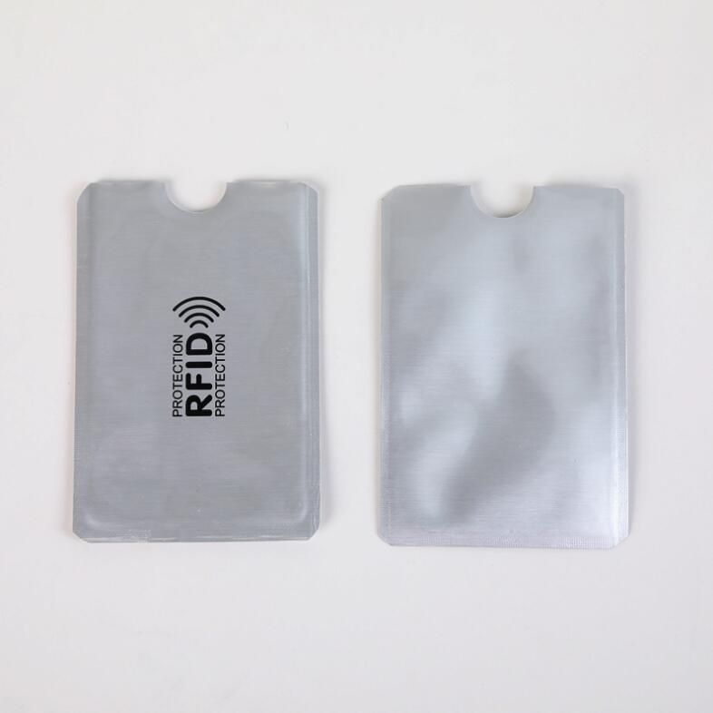 1/5/10pcs RFID Anti-theft Bank Card Cover NFC Anti-degaussing Scanning ...