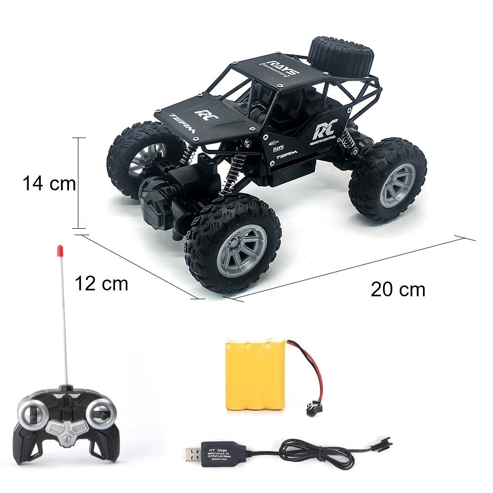 37CM RC Car 4X4 Remote Control Car 4WD High Speed 2.4Ghz OffRoad Car