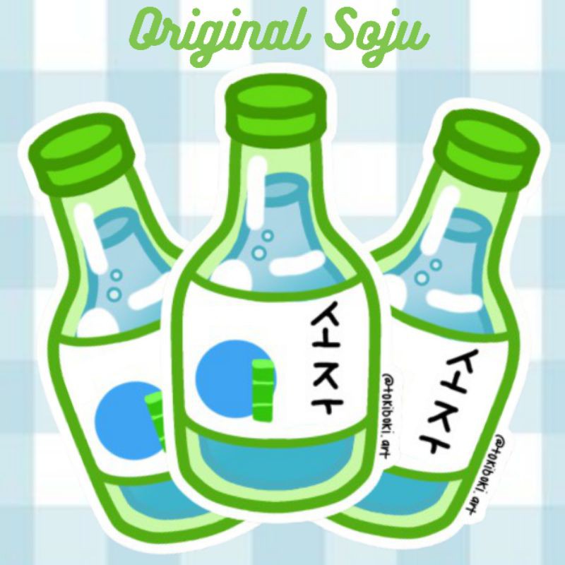 original soju Sticker Pack / bullet journal / stationery / food sticker ...