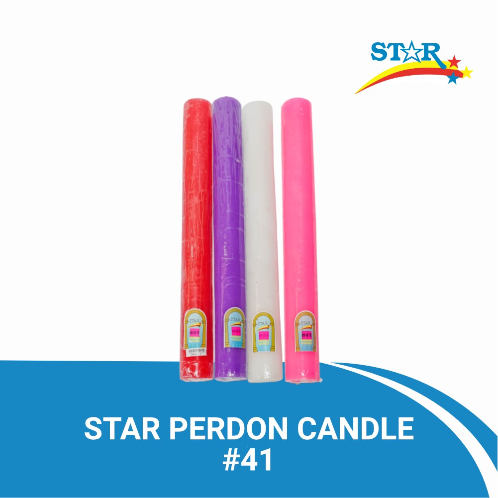 Star Perdon Candle 41 (Per Candle Stick) Shopee Philippines