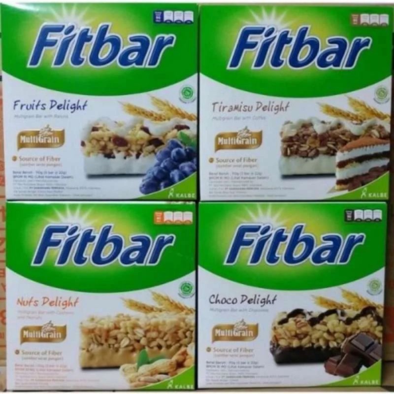 Snack Fitbar 1 Box contains 12 pcs Low Calories | Shopee Philippines