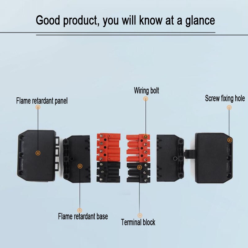 Boiler/gas Burner Terminal block plug male socket female 4/6/7 hole ...