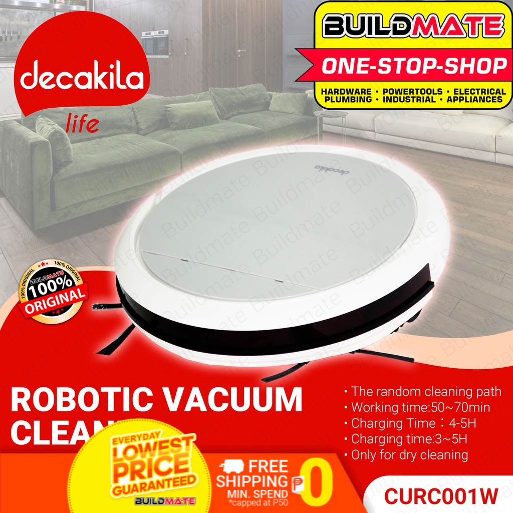 BUILDMATE Decakila by Ingco Robotic Vacuum Cleaner Random Style