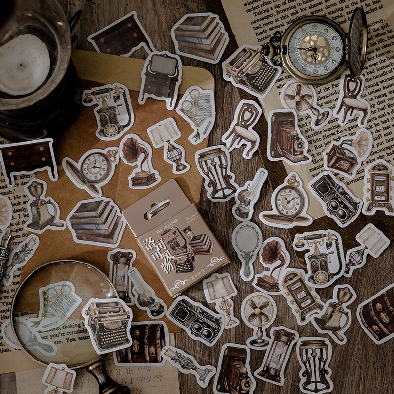 46 Sheets Rococo Vintage Decorative Sticker | Shopee Philippines