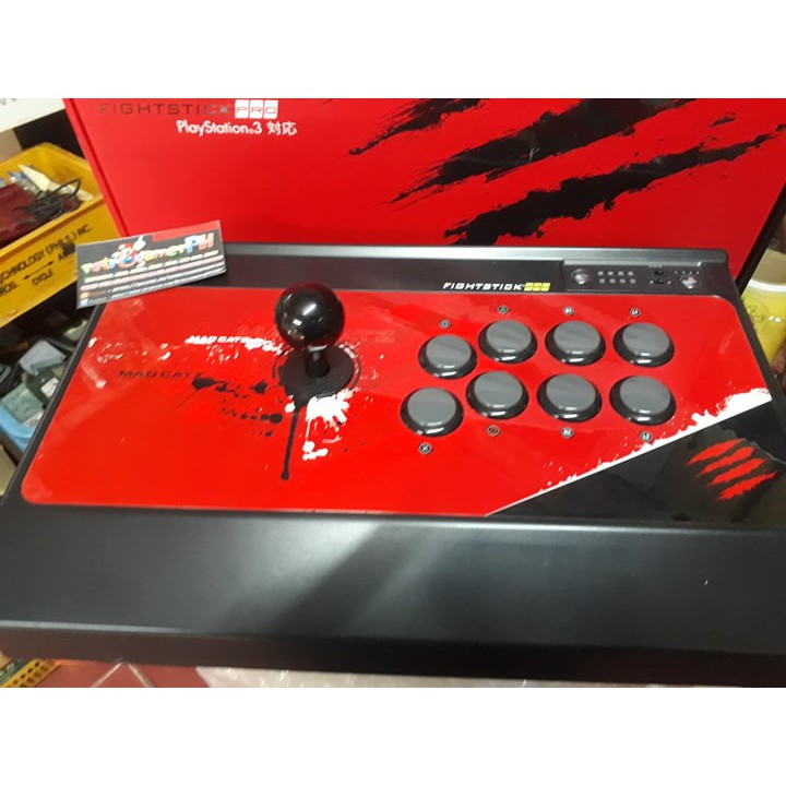 Madcatz MAD CATZ FIGHTSTICK 3 PC,PS3用 美品 Mad Catz