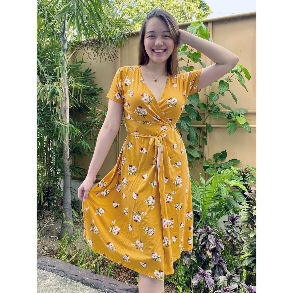 Shopee wrap outlet dress