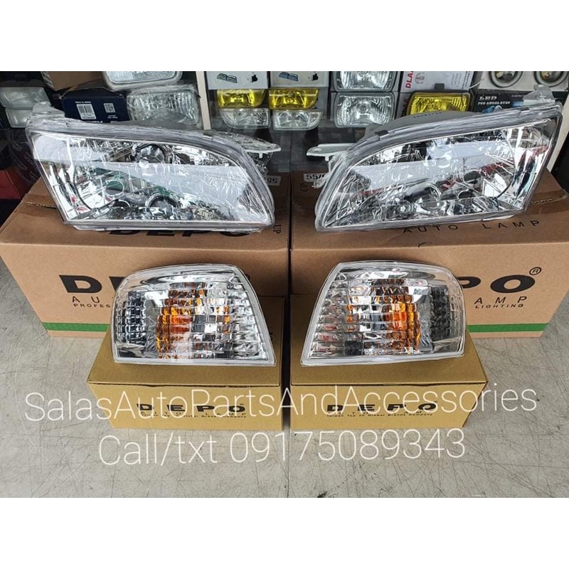 Headlight for Toyota Corolla Ee110/Ae111 Lovelife | Shopee Philippines