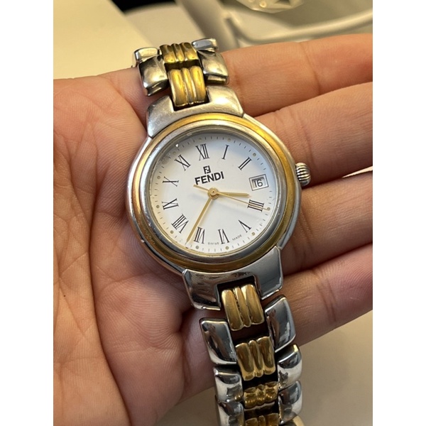 Fendi two best sale tone watch