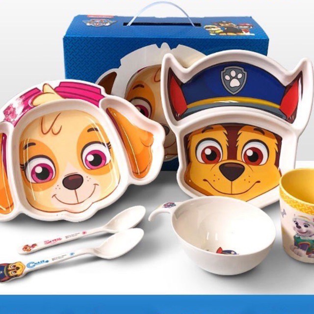 Paw patrol cheap dinner set