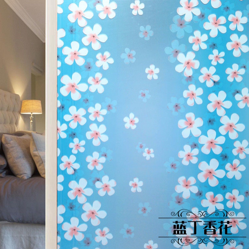 45/60CM Frosted glass paste transparent opaque selfadhesive shading window paste toilet