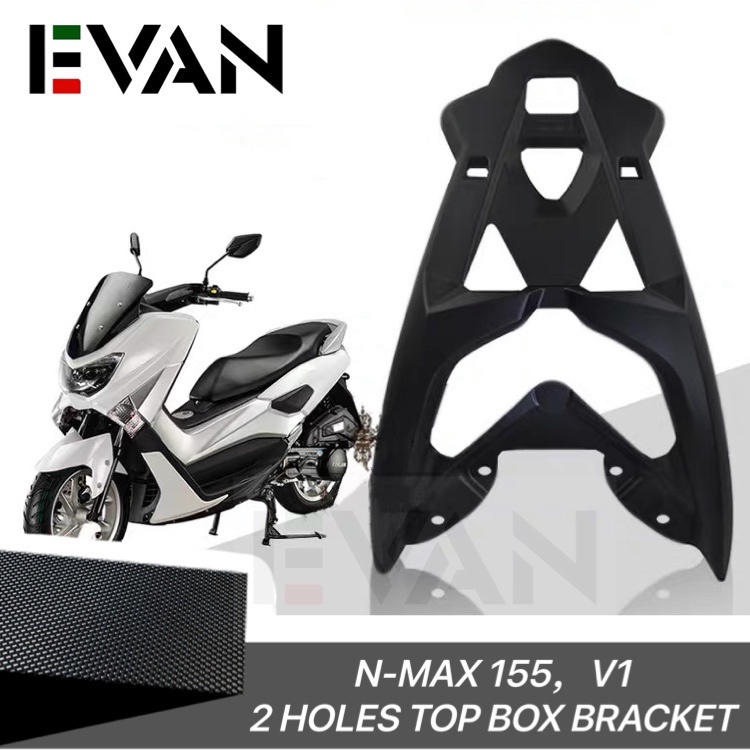 EVAN.SHOP Nmax 155 v1 Rear Bracket Top Box Bracket Carrier Tail Rack ...