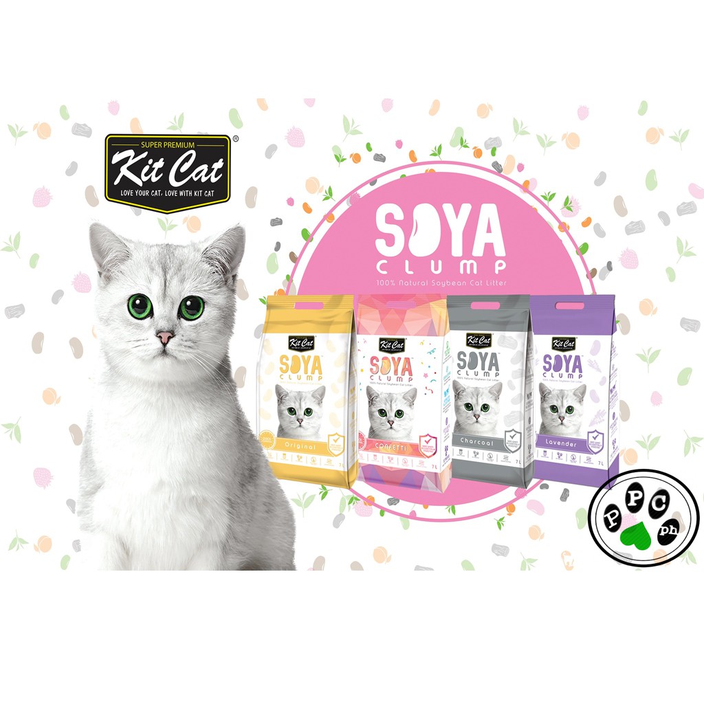 Kit Cat Soya Clump 7L Cat Litter Shopee Philippines
