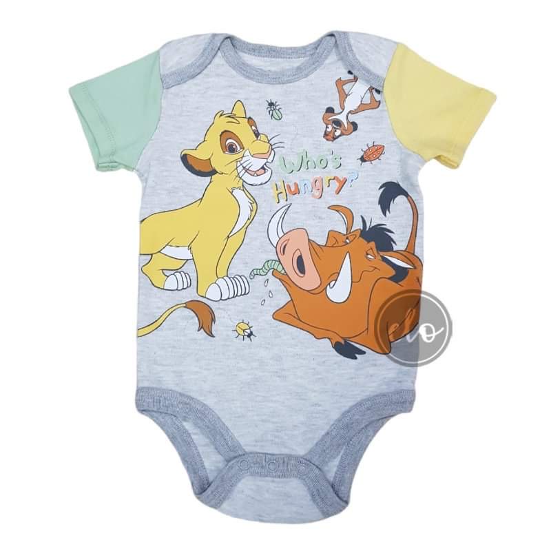 Imported Branded Disney Lion King Onesies Or Simba Bodysuits For Babies 