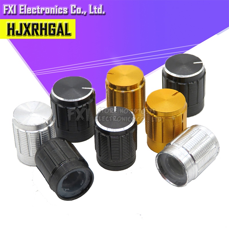 10PCS aluminum alloy 13*17mm 15*17mm potentiometer 13*17 15*17 knob ...