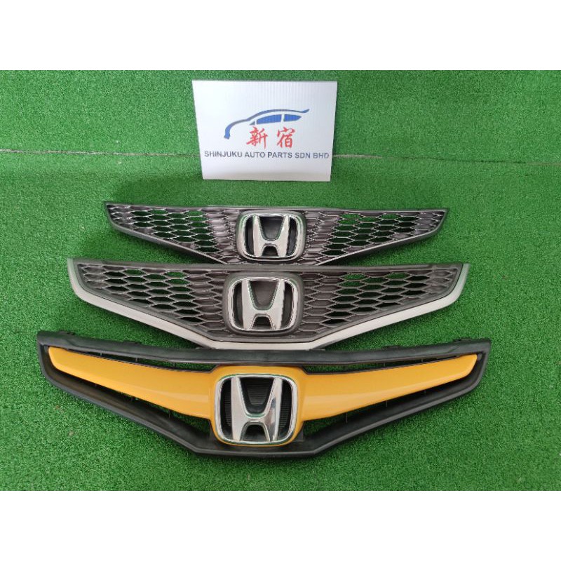 Honda Jazz Fit Front Bumper Sarong Grill For GE6 GE8 | Shopee Philippines