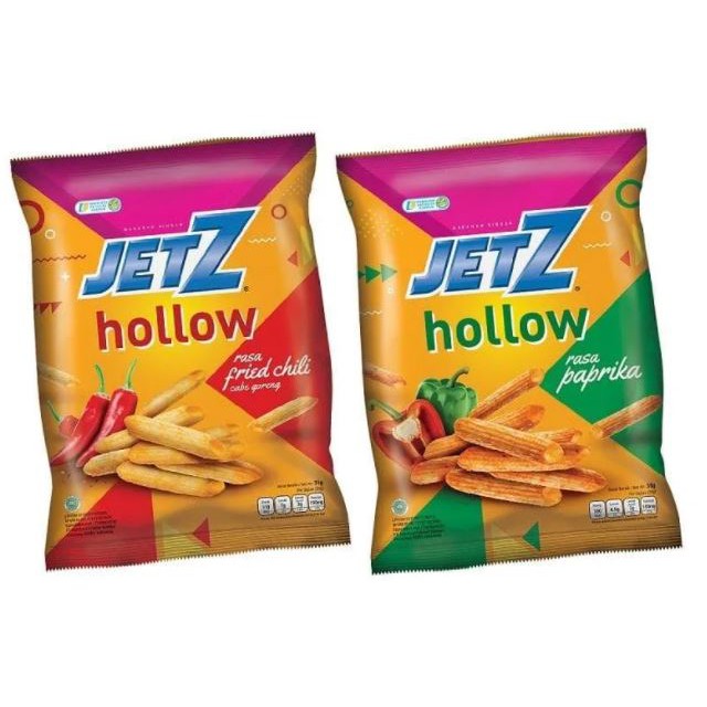 Indofood Snacks Jetz Hallow Fried Chili Paprika Authentic Indonesia ...