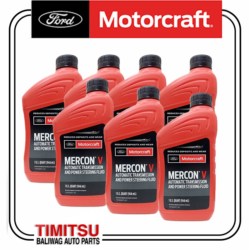 1 QUART] Motorcraft Mercon V Transmission Fluid - Genuine