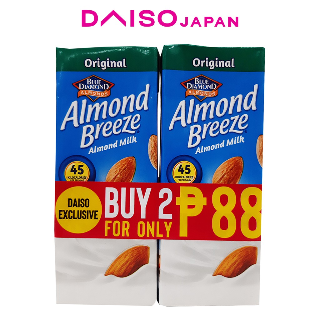 Almond Breeze Original Almond Milk 180ml 2 Pcs Shopee Philippines
