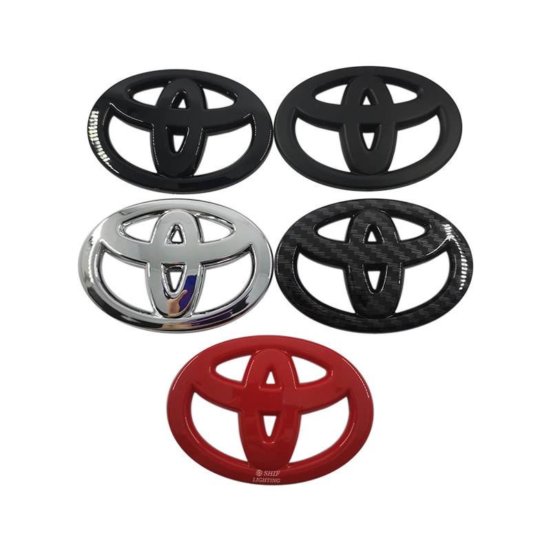 1 x ABS TOYOTA Logo Car Auto Steering Wheel Emblem Badge Sticker Decal ...