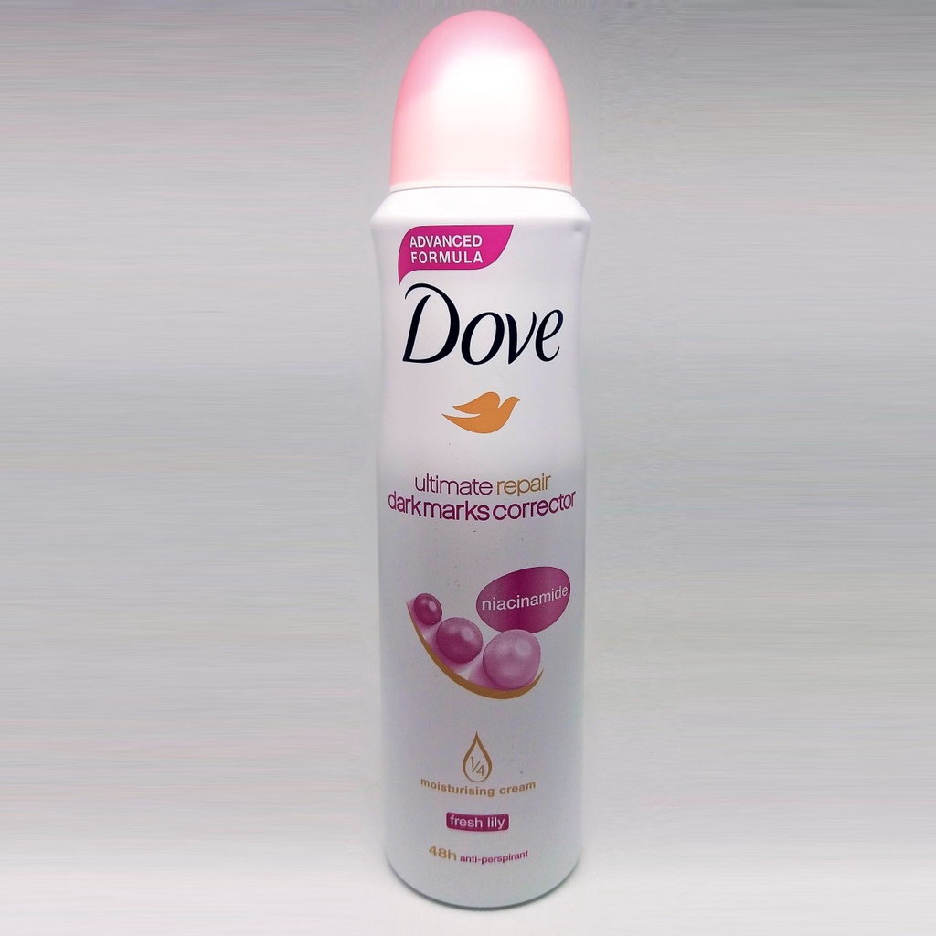 Dove Ultimate Repair Dark Marks Corrector Deodorant Spray Fresh Lily