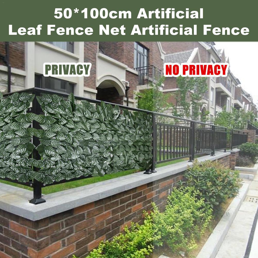 【han】Artificial Privacy Panels Topiary Hedge Plant UV Protection ...