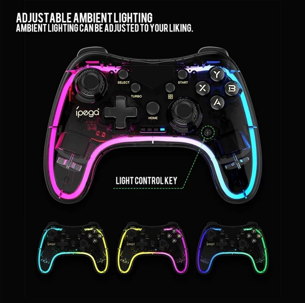 Ipega Pg-9228 Wireless Game Controller With Dual Motor Vibration And ...