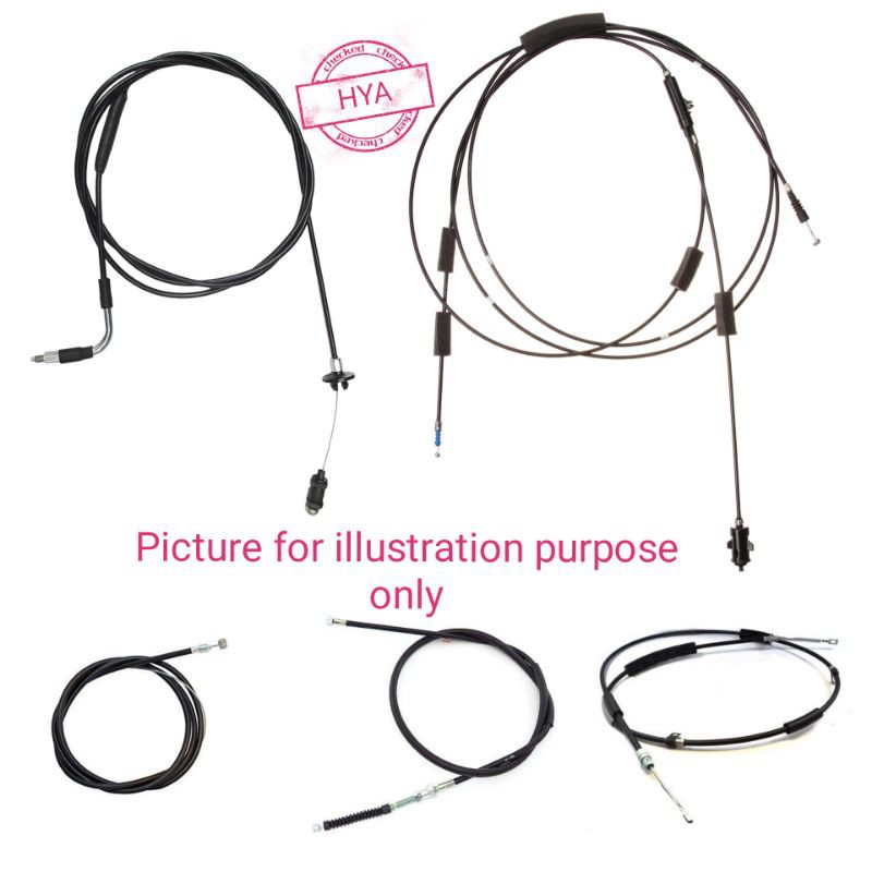 Rear Handbrake Cable suitable for Hilux KZN LN167 LN172 RZN169 174