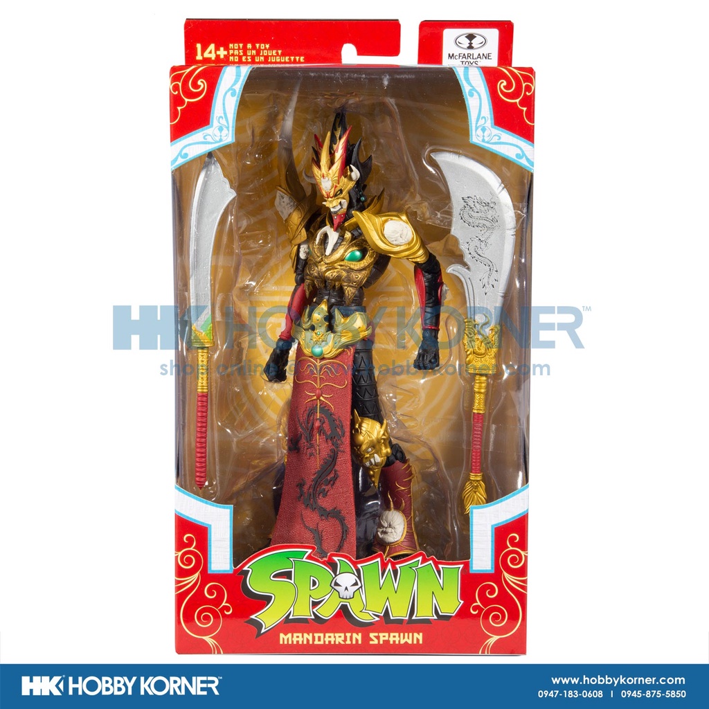 (IN STOCK) MCFARLANE TOYS MF90019 - 7 Inch Scale Spawn – Mandarin Spawn ...