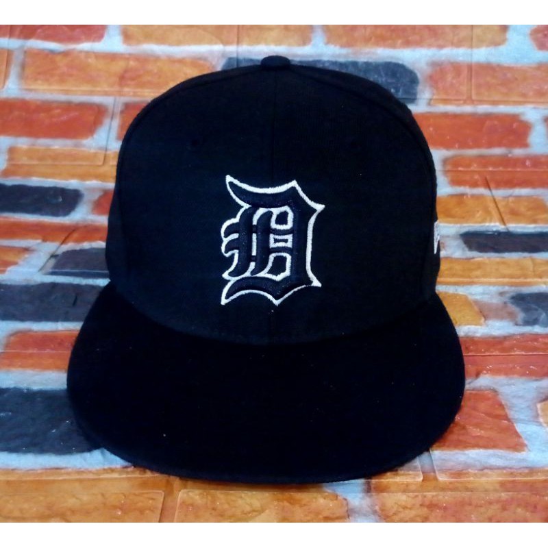Original New Era 59fifty Detroit Tigers baseball fitted cap 7 3/8