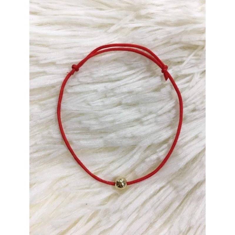 Lucky red line on sale bracelet