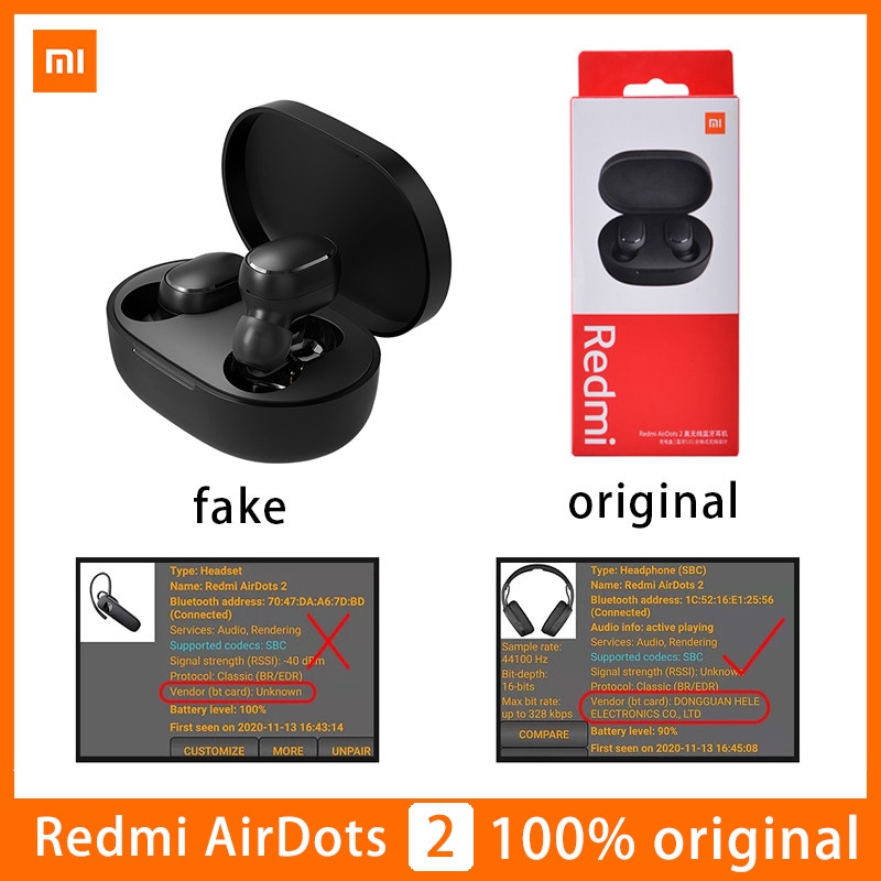 Xiaomi original redmi outlet airdots 2 tws