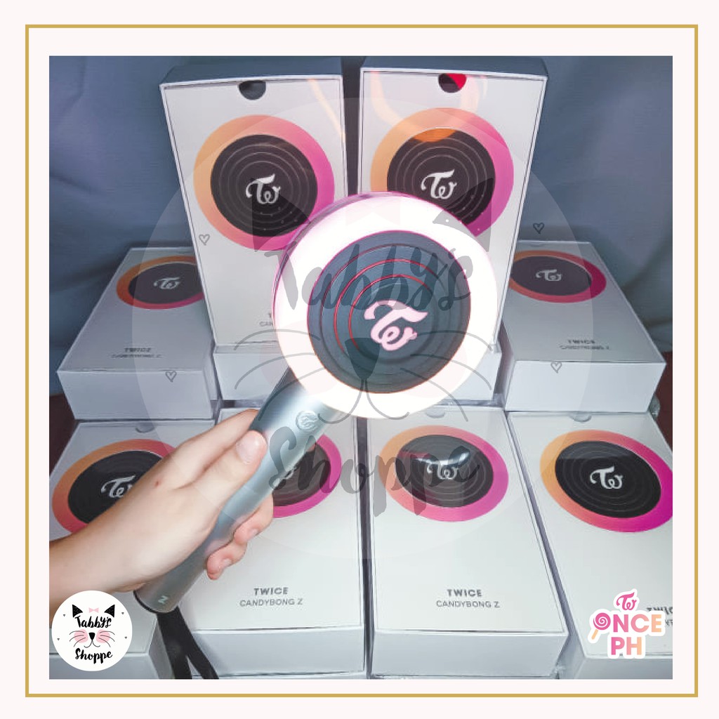 [ONHAND] TWICE Candy Bong Z Light Stick OFFICIAL SEALED Shopee