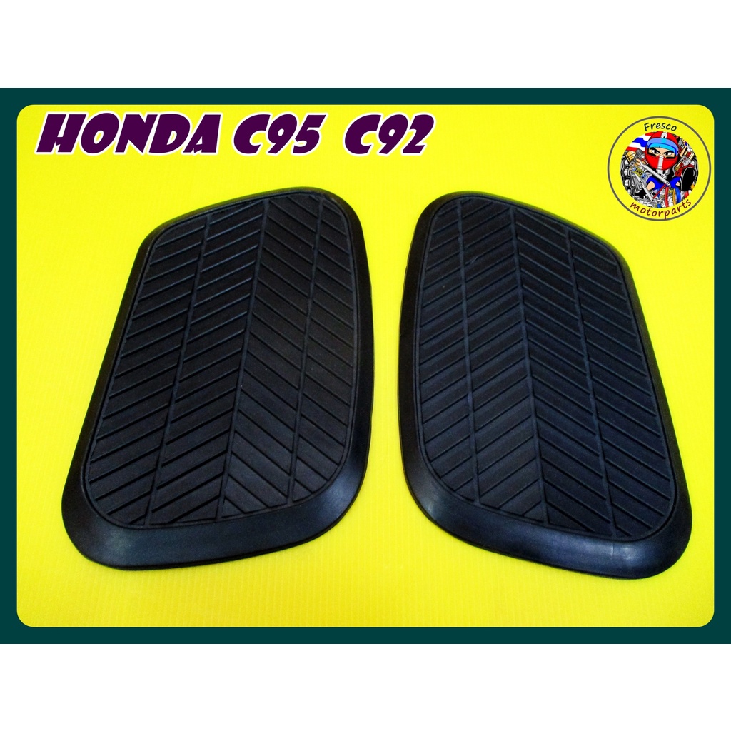 Honda C92 C95 CA92 CA95 CA160 KICK STARTER RUBBER , FOOTREST , STEP