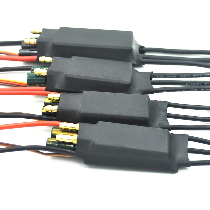 RC Two-way ESC 40A/50A/60A/80A Bidirectional Water-Cooled brushless ESC ...