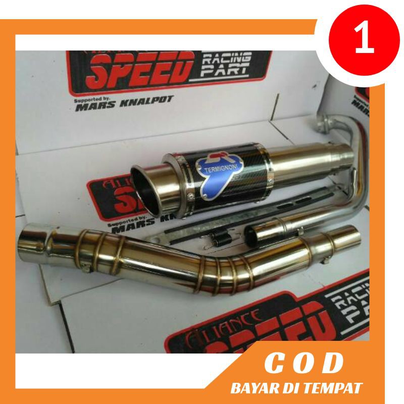 Exhaust Termignoni carbon Worm R15 VIXION CBR CB TIGER VERZA GSX R ...